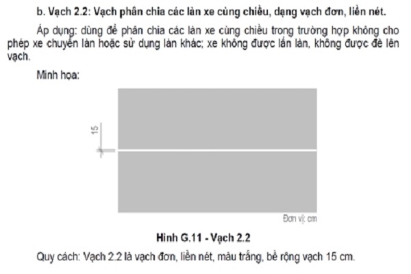 Người tham gia giao thông cần biết quy định mới về đè vạch liền