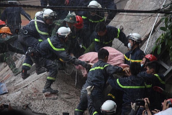 Truy tố 2 người trong vụ sập nhà khiến 5 người thương vong ở Hà Nội
