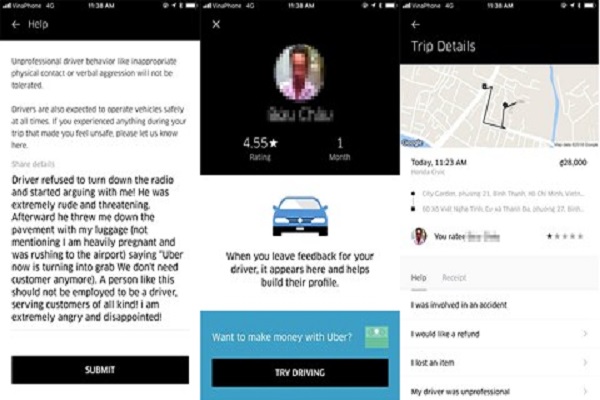 Sự thật việc siêu mẫu Hà Anh tố bị tài xế Uber đuổi xuống đường 