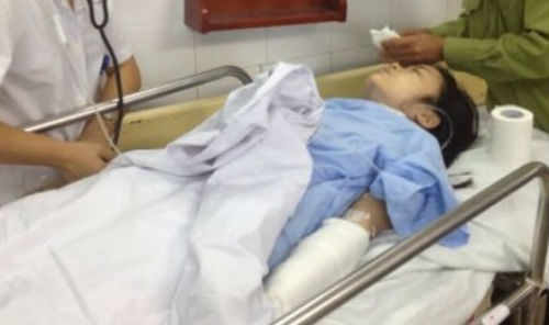 nạn nhân vụ tai nạn trên cầu vượt Thái Hà