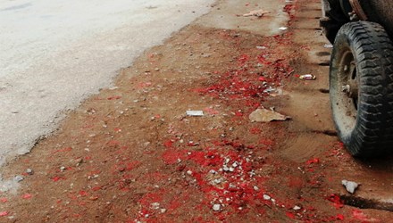 Vụ nổ pháo ở Quảng Ninh trong đêm giao thừa Tết 2015 gây bức xúc trong nhân dân