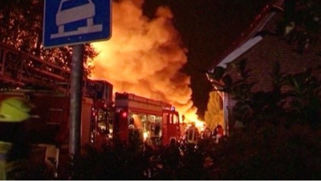 Vụ cháy nổ lớn tại Đức