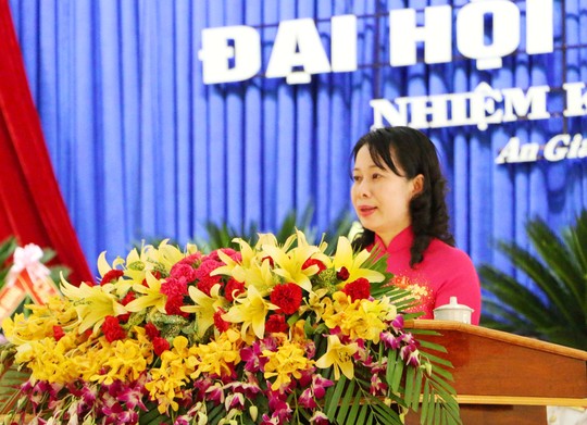 Nữ bí thư tỉnh An Giang vừa tái đắc cử sinh năm 1970 là ai