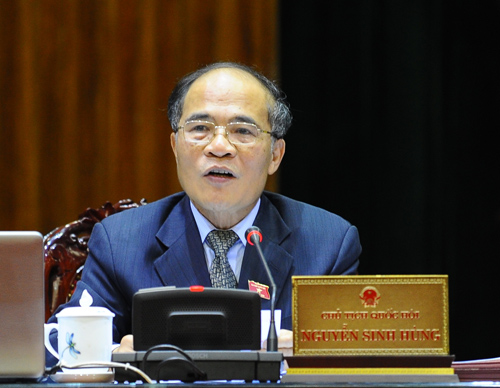 Chủ tịch Quốc hội Nguyễn Sinh Hùng được bầu làm Chủ tịch Hội đồng bầu cử quốc gia