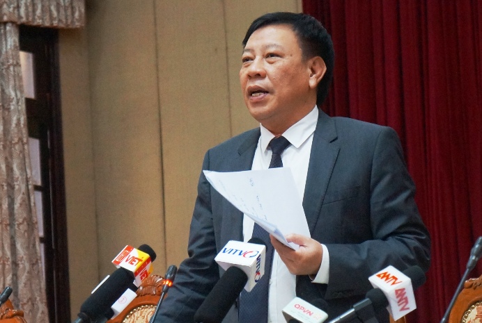 Ông Tô Văn Động, giám đốc sở văn hóa thể thao và du lịch hà nội