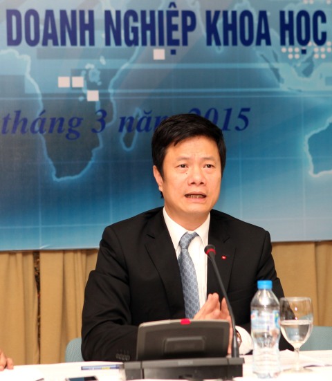 Ông Trần Đắc Hiến – Vụ trưởng Vụ Tổ chức cán bộ - Bộ KH&CN