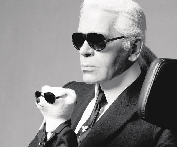 ông hoàng thời trang Karl Lagerfeld 1