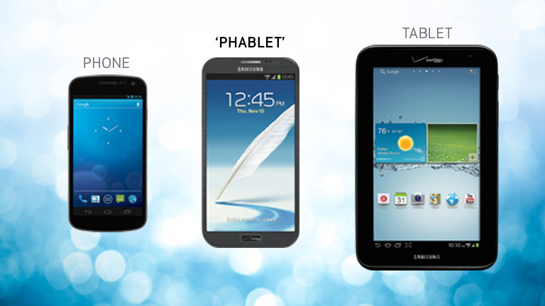 Lựa chọn Phablet hay Tablet Mini