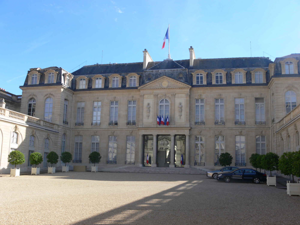 Dinh thự tổng thống Pháp được xây dựng cách đây 168 năm