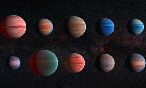 Nhóm hành tinh khí khổng lồ được gọi là sao Mộc nóng. Ảnh: ESA/Hubble/NASA