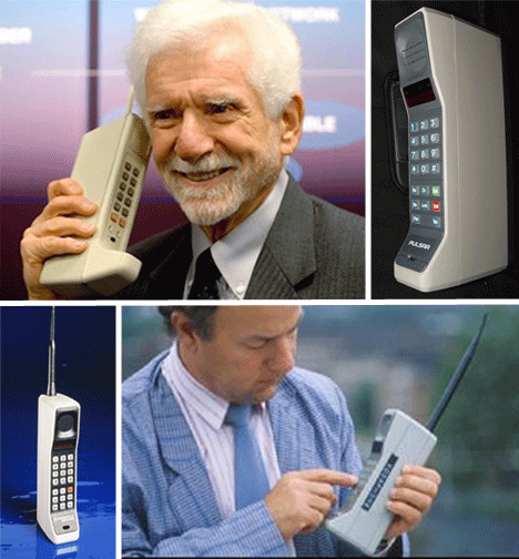 Chiếc điện thoại cầm tay đầu tiên được biết đến là vào năm 1973