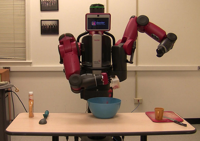 Robot có khả năng tự học nấu ăn qua Youtube sẽ bắt chước gần như chính xác các thao tác của con người
