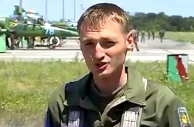 Hình ảnh phi công Ukraine Vladislav Voloshin bị nghi là thủ phạm bắn rơi chiếc MH17 tháng 7 năm ngoái