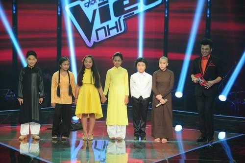 6 thí sinh còn lại của Giọng hát Việt nhí 2014