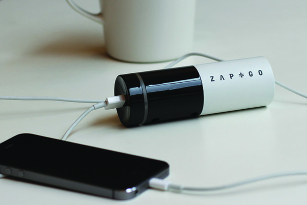 Pin sạc di động sạc siêu nhanh Zap&Go sẽ giải quyết vấn đề năng lượng cho smartphone tablet