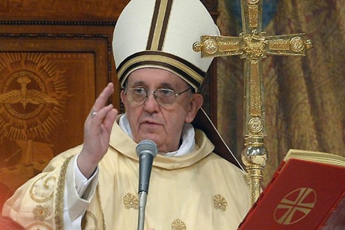 Đức Giáo hoàng Francis tuyến bố 