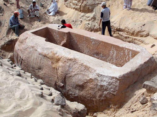 pharaoh, Sobekhotep I, trị vì Ai Cập, ngai vàng, quan tài làm bằng đá