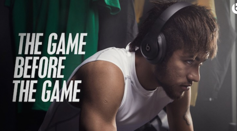 Quảng cáo tai nghe Beats của Sony là một trong những chiến dịch truyền thông của World Cup 2014
