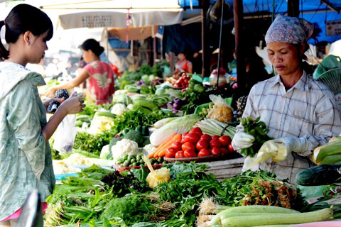 Rau nhiễm độc tràn lan các chợ ở Hà Nội