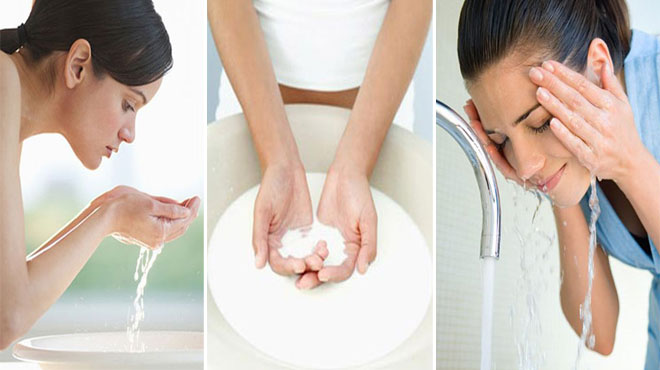Rửa mặt bằng nước vo gạo giúp da mặt trắng hồng tự nhiên