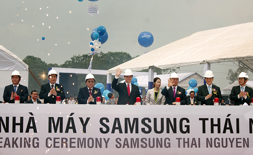 Samsung đang xúc tiến hàng loạt các dự án hạ tầng quy mô lớn ở Việt Nam