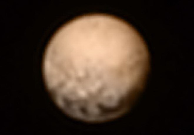 Hình chụp về Sao Diêm Vương được gửi về trước đây