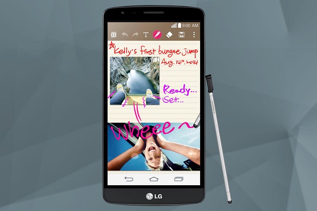 Smartphone giá rẻ LG G3 Stylus giảm giá trong mùa hè 2015