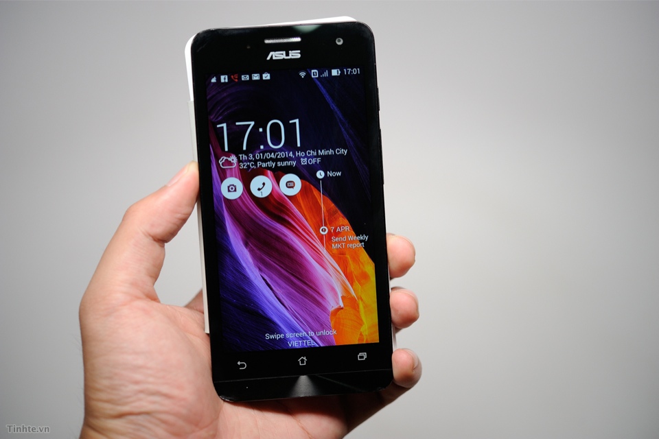 Smartphone giá rẻ Asus Zenfone 5 nổi bật trên thị trường Việt