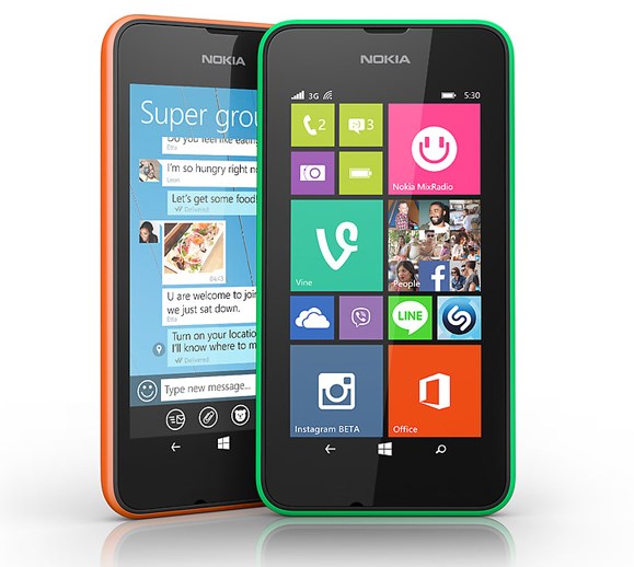 Smartphone giá rẻ Nokia Lumia 530 thiết kế trẻ trung, năng động sắp chạy Windows 10