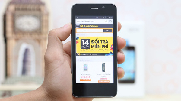 Smartphone giá rẻ thương hiệu Việt 2 SIM 2 sóng, kết nối Wifi, 3G tốc độ cao