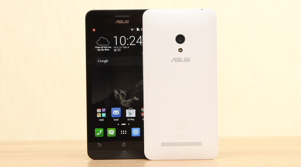 Smartphone giá rẻ Zenfone 5 sử dụng màn hình HD 5 inch và dung lượng RAM lên đến 2GB