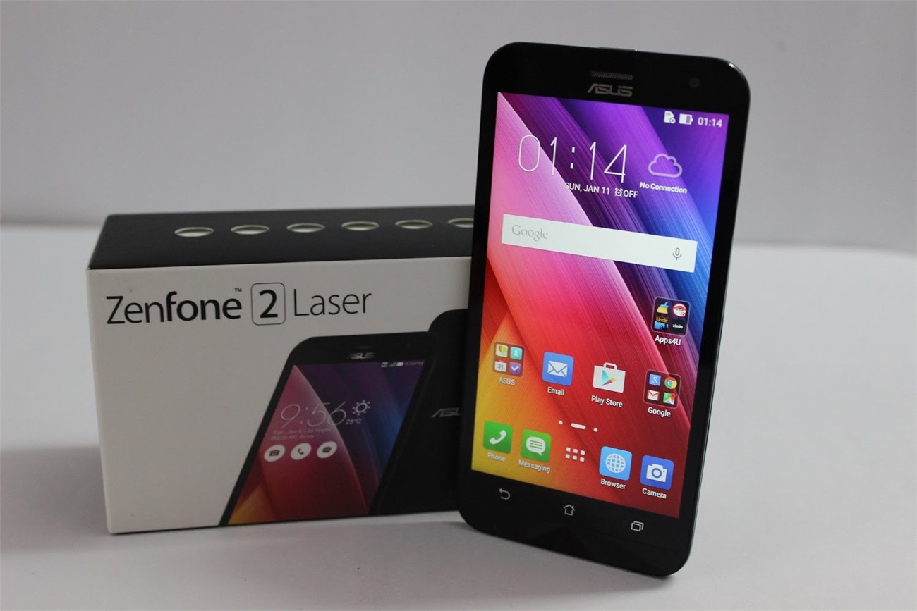 Asus ZenFone 2 Laser là smartphone giá rẻ có RAM 2GB và chạy Android Lollipop