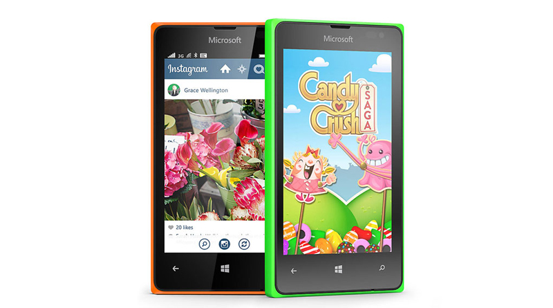 Smartphone giá rẻ 2 sim 2 sóng Lumia 435 chạy windows Phone phiên bản mới