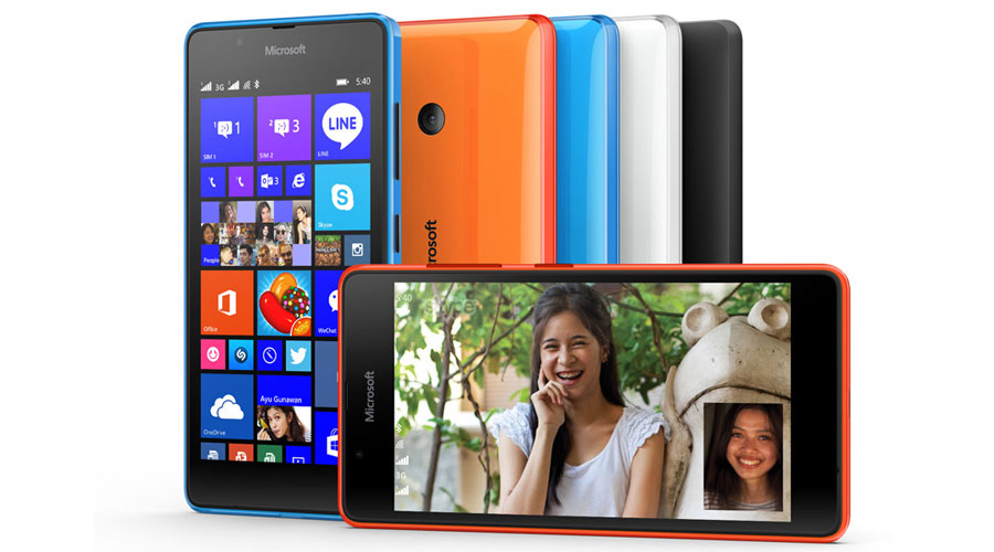Smartphone giá rẻ Microsoft Lumia 540 màn hình rộng, chíp 'khủng'