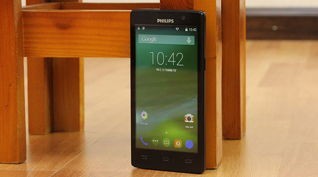 Smartphone giá rẻ đến từ Hà Lan Philips W3500 cấu hình tốt, thiết kế đẹp mắt