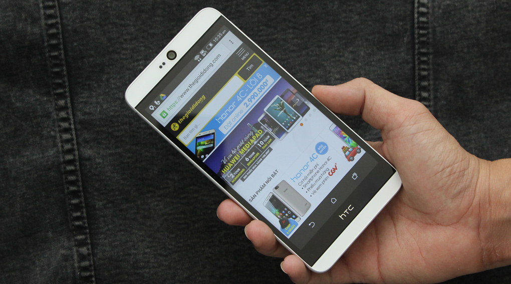Smartphone giá rẻ HTC Desire 826 Selfie hỗ trợ mạng di động 4G LTE Cat 4
