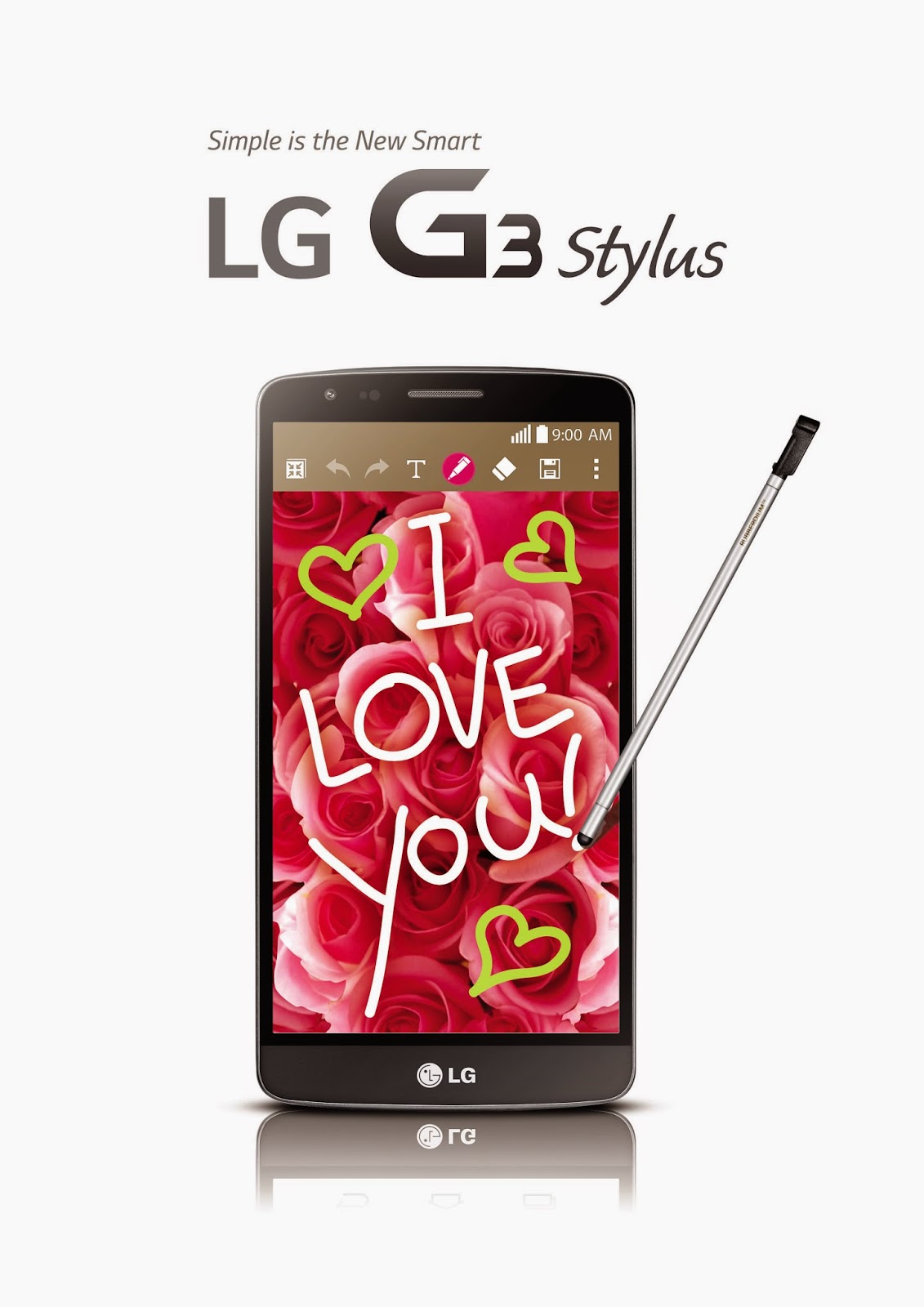 Smartphone hot nhất, LG G3 Stylus sở hữu bút Rubberdium công nghệ cao
