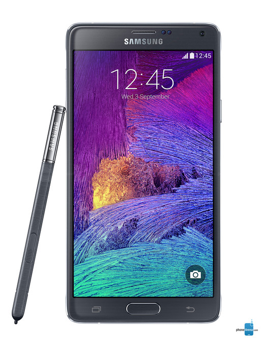 Galaxy Note 4 có kích thước màn hình lên tới 5,7 inch
