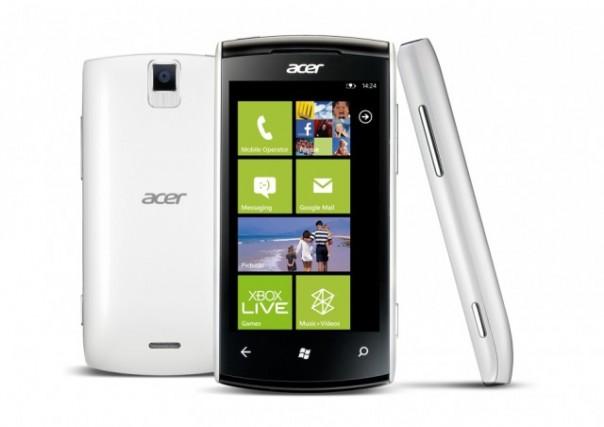 Acer dự kiến sẽ tung ra smartphone chạy Windows phone trong mùa MWC năm nay