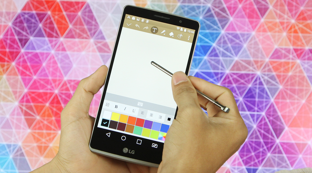 LG G4 Stylus kết hợp cùng bút stylus đa năng