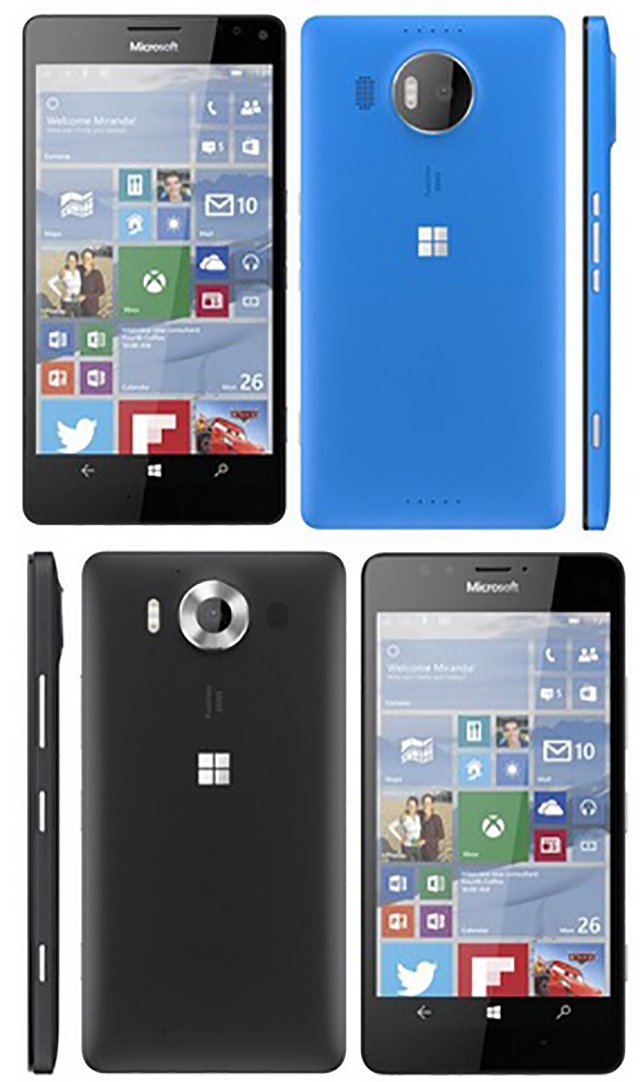 Microsoft Cityman (Lumia 950) và Talkman (Lumia 950 XL) chạy hệ điều hành Windows 10 Mobile 