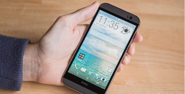 HTC One M8 sở hữu màn hình lớn 5 inch hiển thị full HD