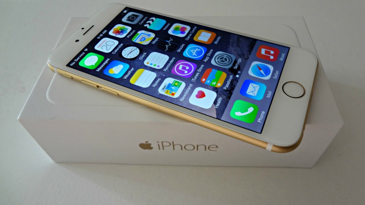 Smartphone hot nhất thị trường Việt iPhone 6 phiên bản mạ vàng