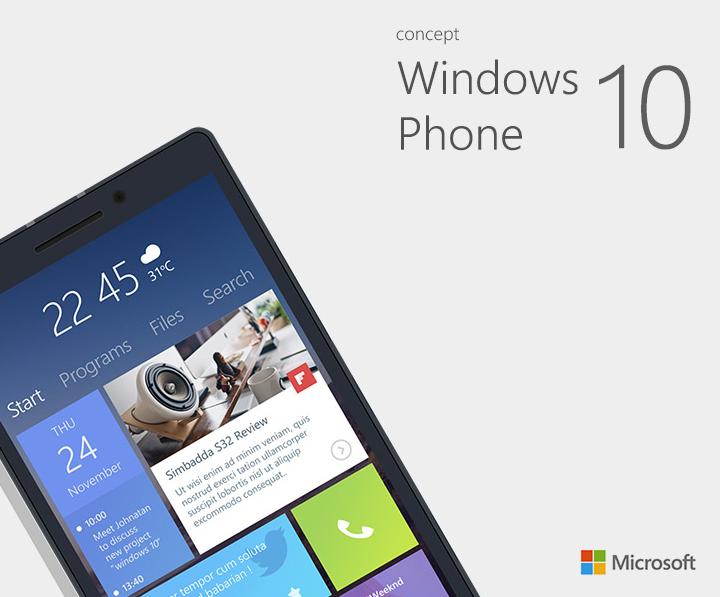 Window Phone 10 sớm sẽ được tích hợp trong mẫu smartphone này