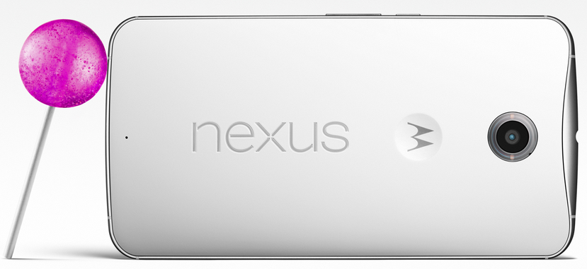 Smartphone hot nhất Nexus 6 sử dụng hệ điều hành Android Lollipop