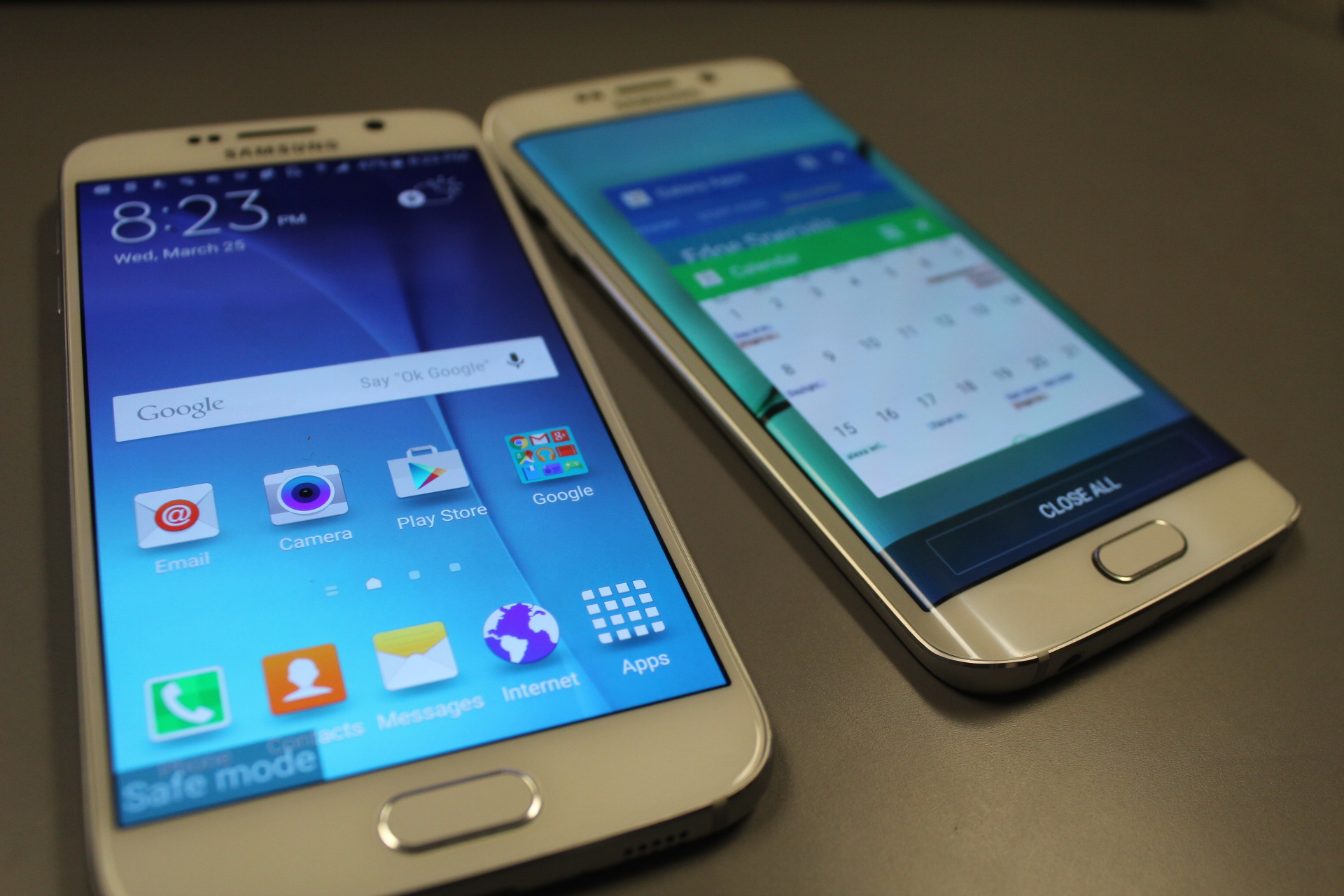 Smartphone hot nhất hiện nay của Samsung là Galaxy S6 và S6 Edge