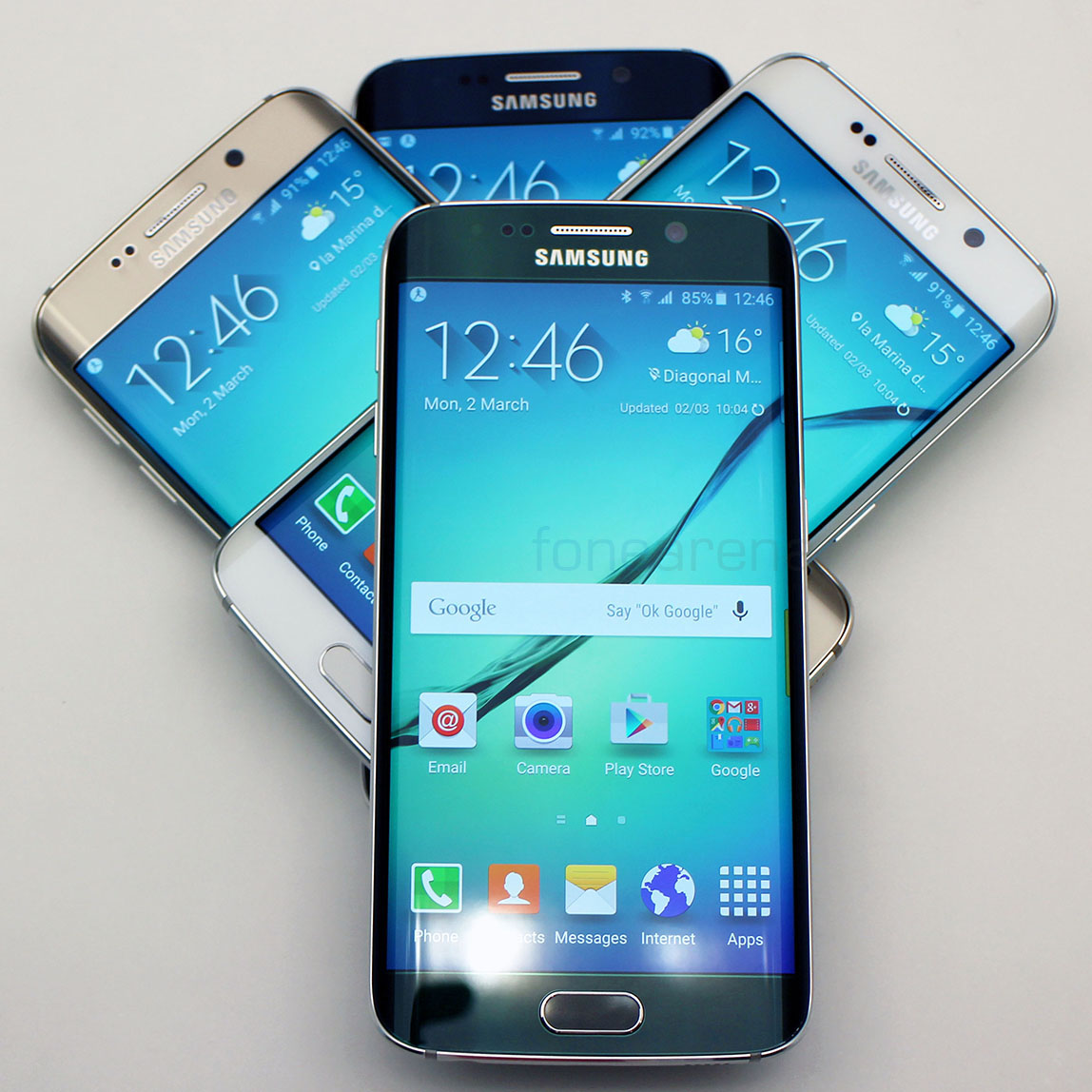 Smartphone hot nhất của Samsung hiện là Galaxy S6 Edge