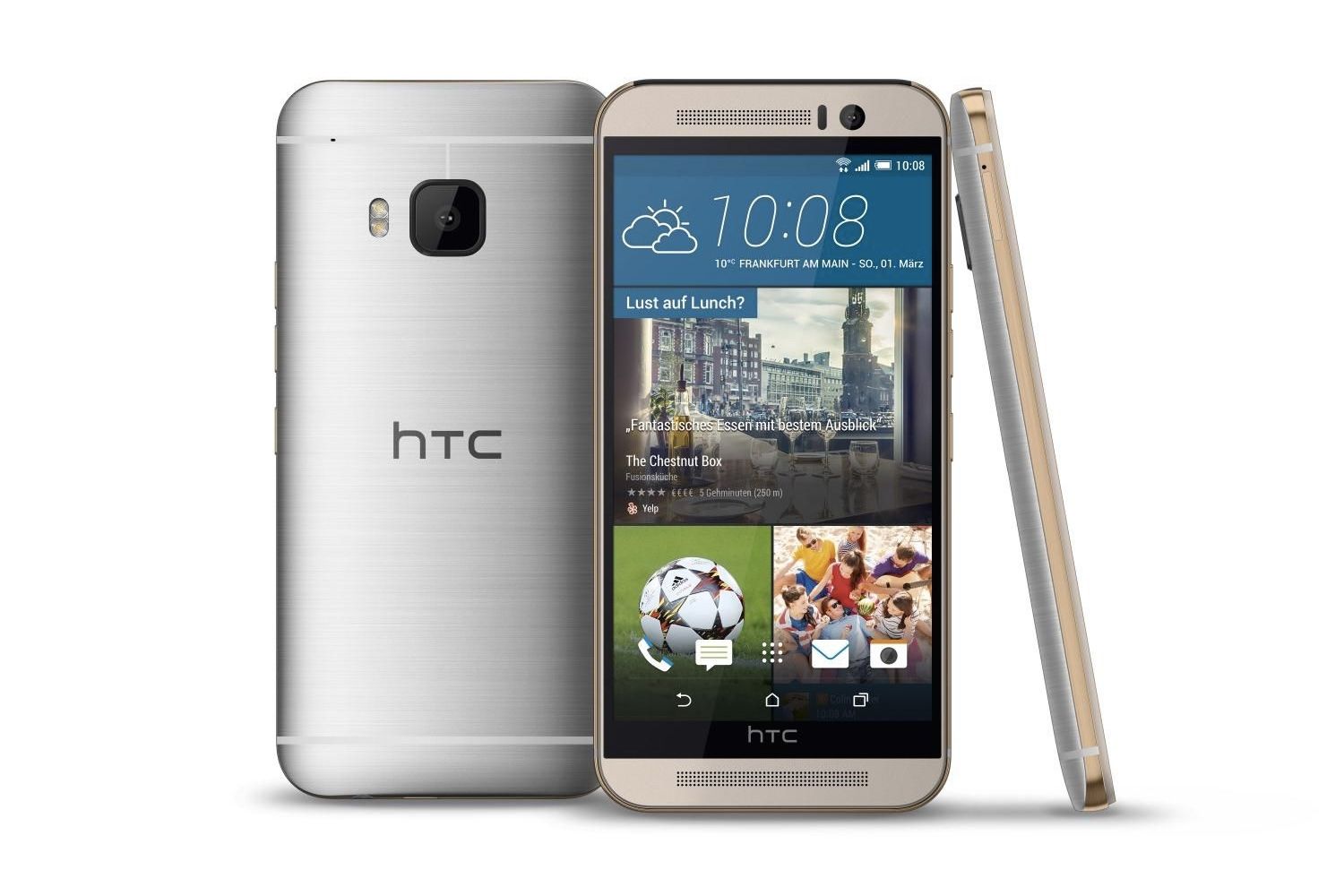 HTC One M9 có camera trước 4MP UltraPixel, sau 20MP