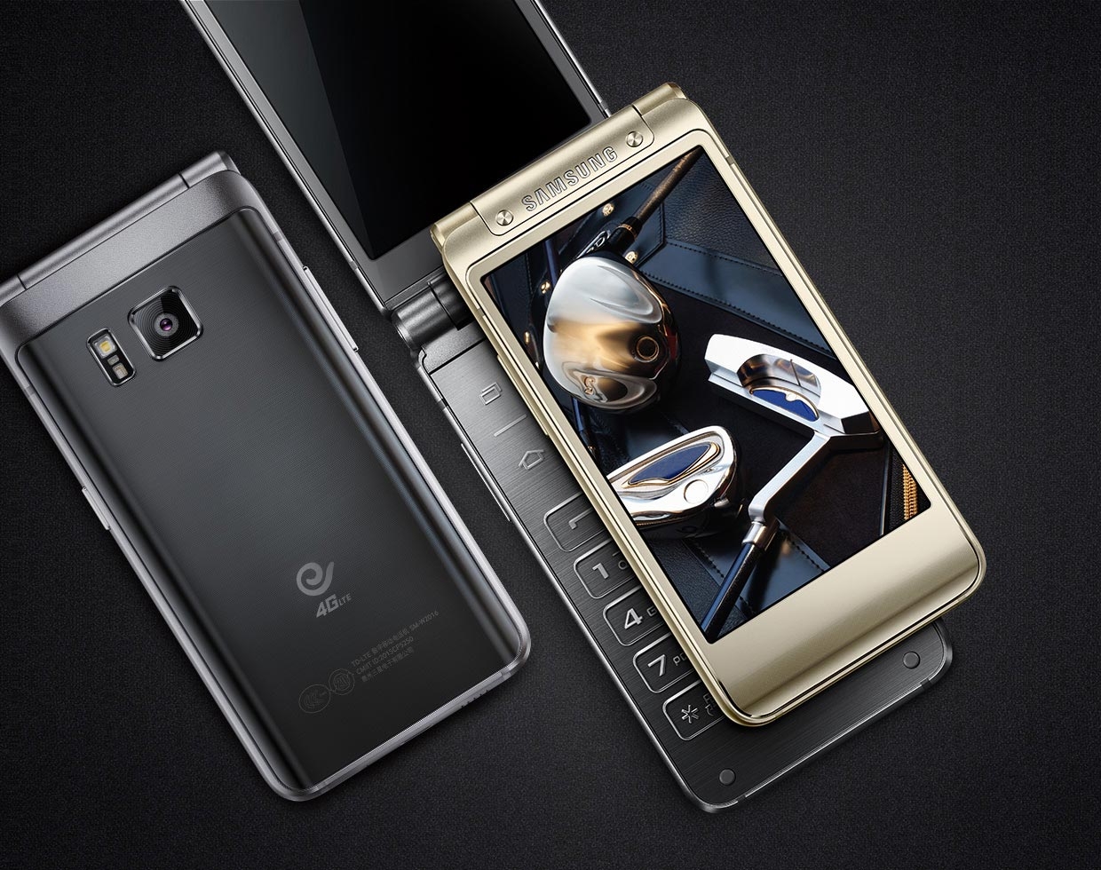 Samsung Galaxy Golden 3/ W2016 có thiết kế tinh tế, cấu hình cao cấp