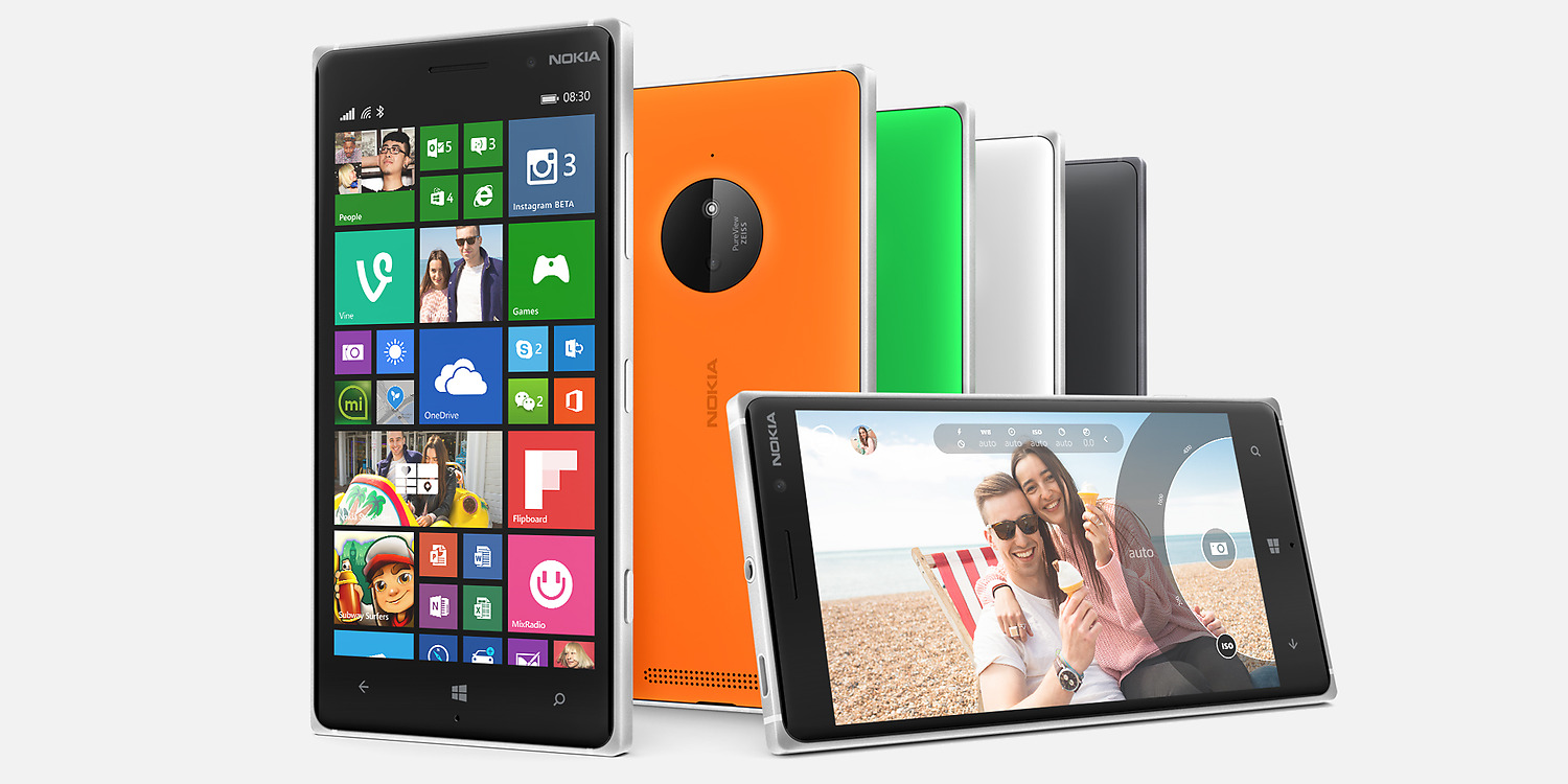 Lumia 830 có nhiều màu khác nhau, đem lại nhiều sự chọn lựa cho người dùng